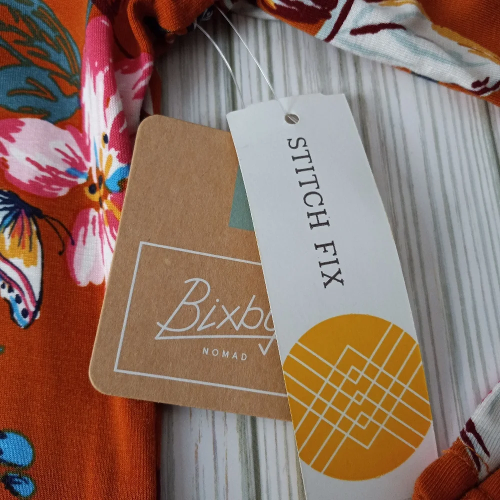 Stitch Fix Bixby Nomad Alyza Floral Long Sleeve Swing Dress